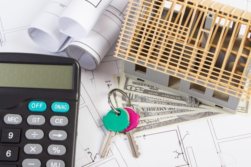 under constructions keys calculator for real estate